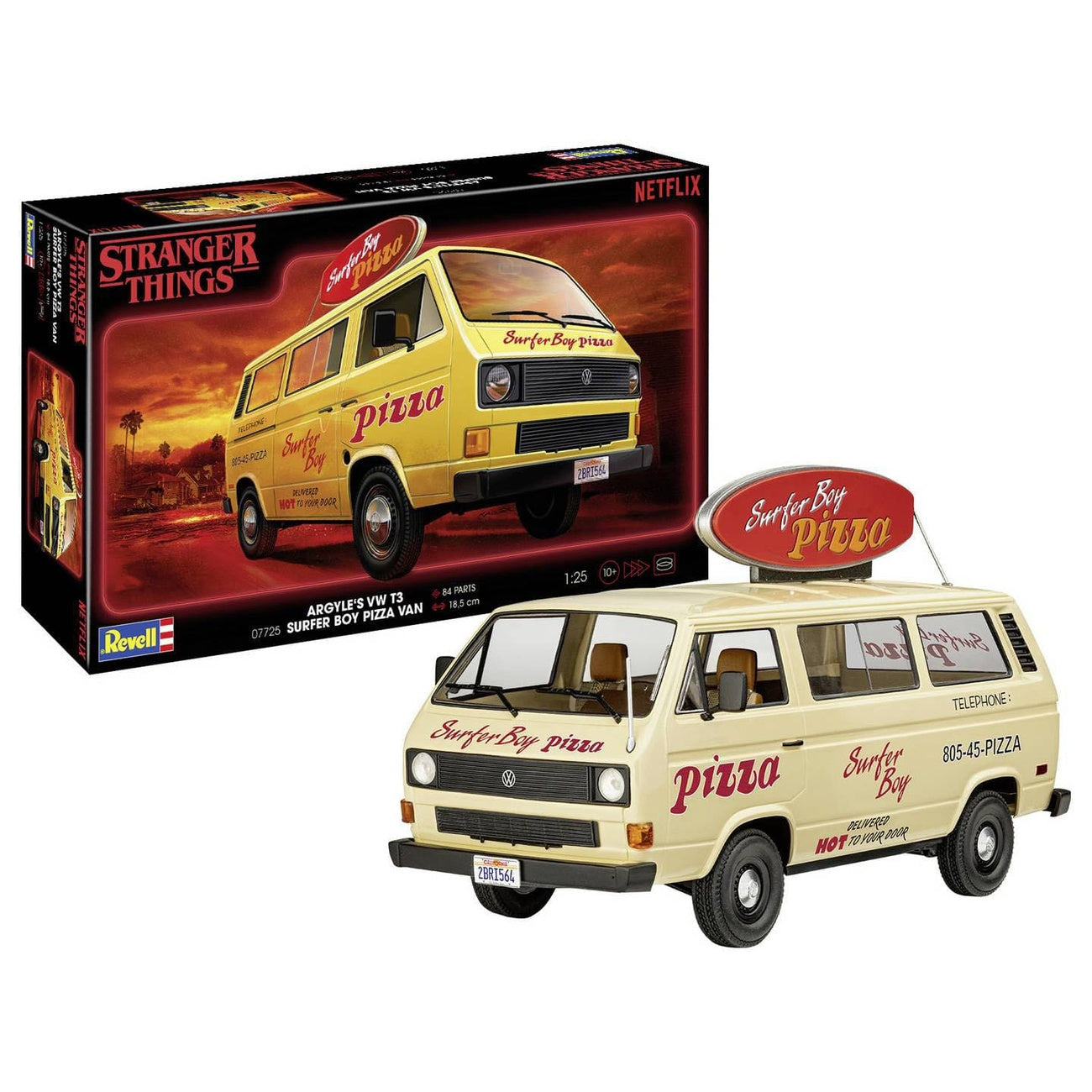 stranger-things-surfer-boy-vw-t3-modellbausatz-1-25-19-cm image 3