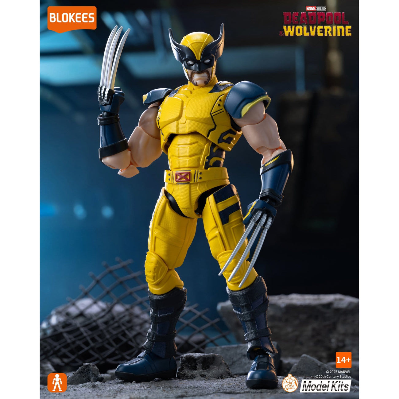 marvel-blokees-wolverine-bausatz-steckfigur image 3