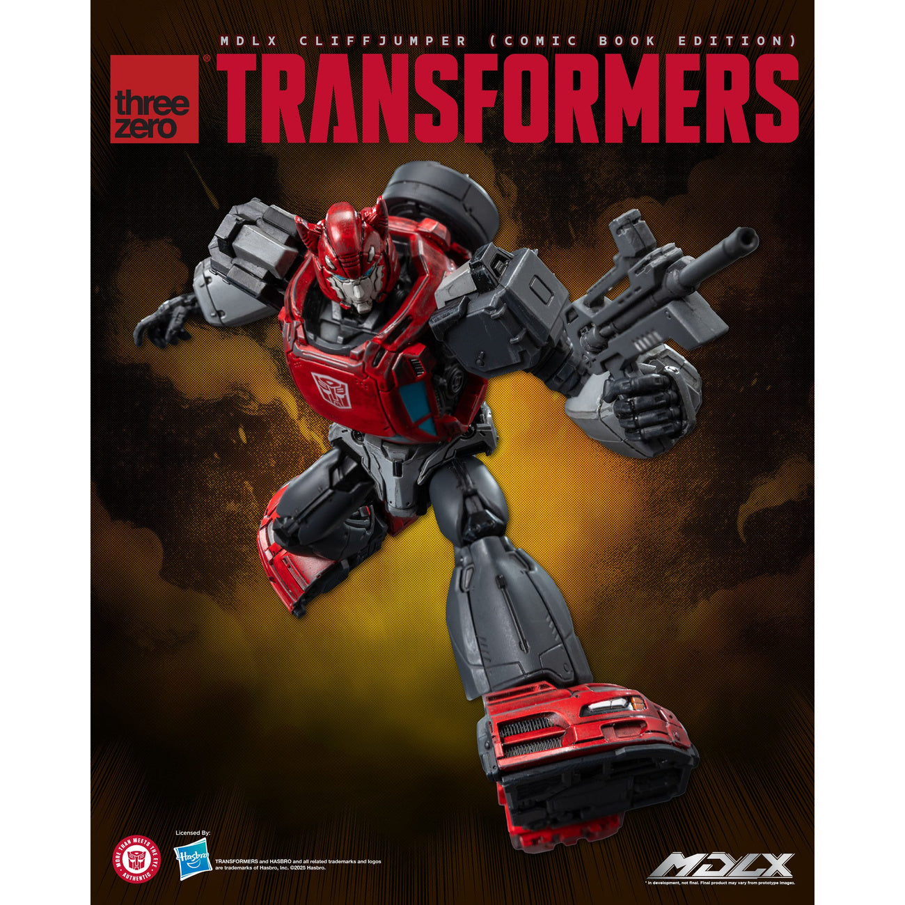 transformers-mdlx-cliffjumper-actionfigur-comic-book image 3