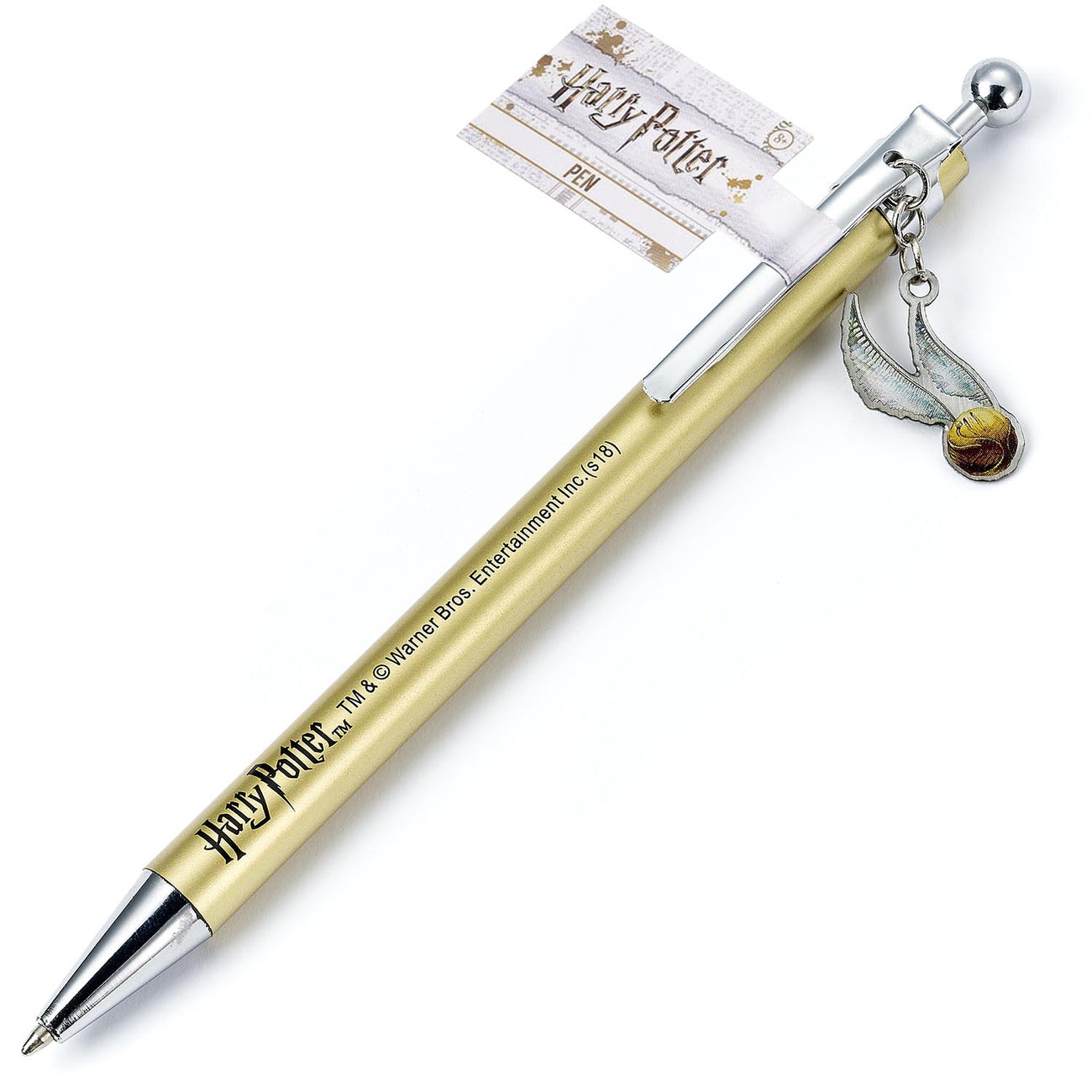 harry-potter-goldener-schnatz-stift-kuli image 1
