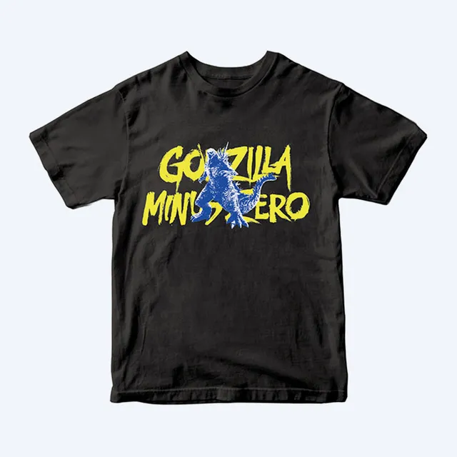 godzilla-2026-logo-t-shirt-baumwolle-schwarz-xl image 1