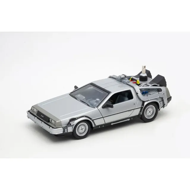 zur-ck-in-die-zukunft-delorean-diecast-modell-1-24 image 1