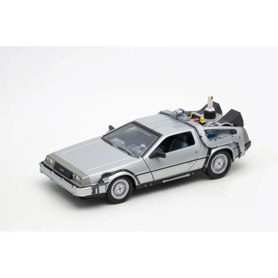 zur-ck-in-die-zukunft-delorean-diecast-modell-1-24 image 1