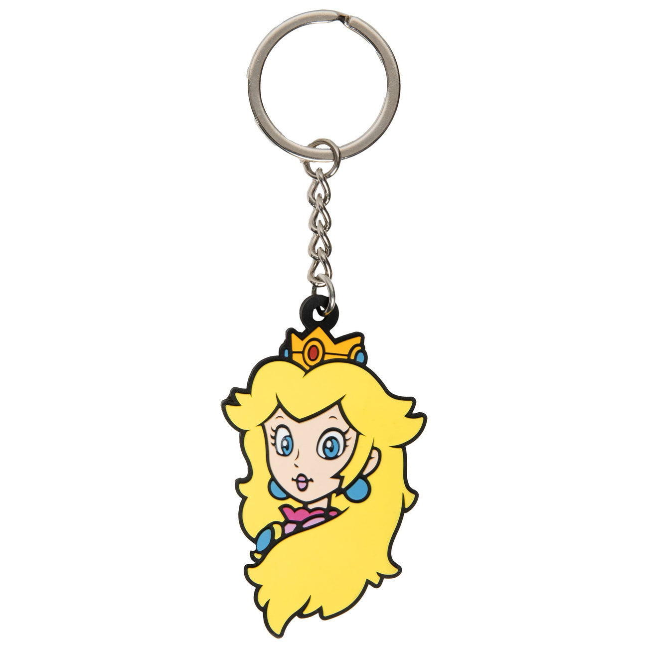 super-mario-princess-peach-schl-sselanh-nger-pvc-6-cm image 1