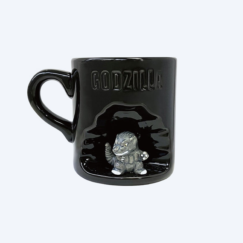 godzilla-black-mug-tasse-porzellan-mit-figur image 1