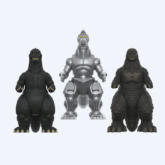 toho-reaction-wave-08-godzilla-actionfiguren-set-3-teilig image 1