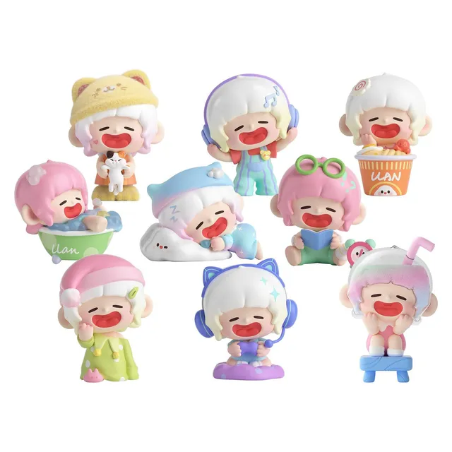 lazy-home-diary-sammelfiguren-blind-box-8er-set image 1