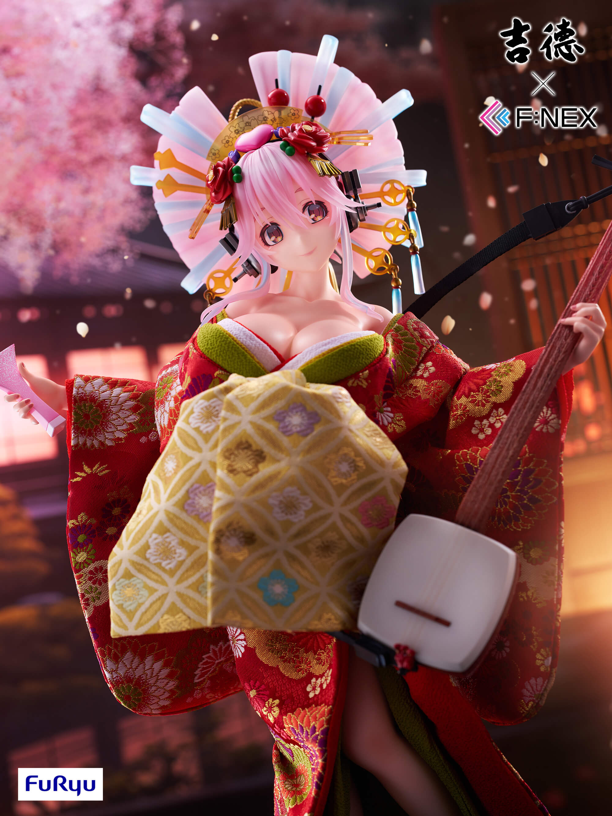 furyu-f-nex-super-sonico-figur-1-4-japanpuppe-kimono image 2