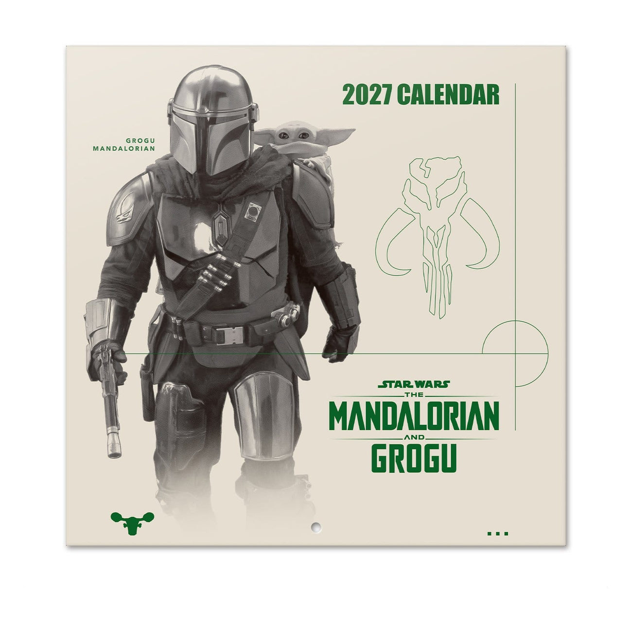 star-wars-mandalorian-grogu-wandkalender-2027-mit-poster image 1