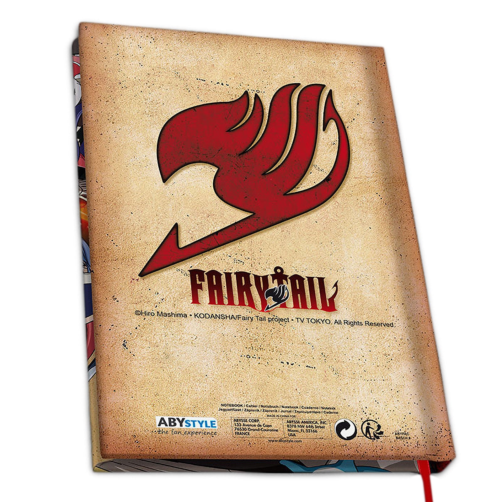fairy-tail-guild-notizbuch-a5-liniert-180-seiten image 2