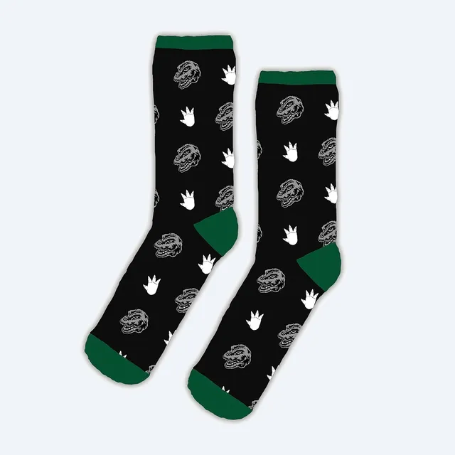 godzilla-apparel-socken-schwarz-gr-n-baumwolle-one-size image 1