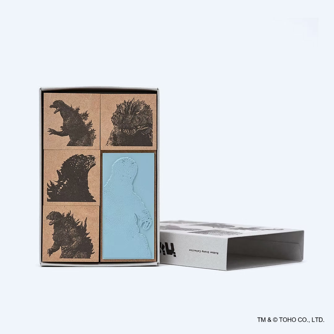 godzilla-millennium-stempelset-gummistempel-japan-release image 2