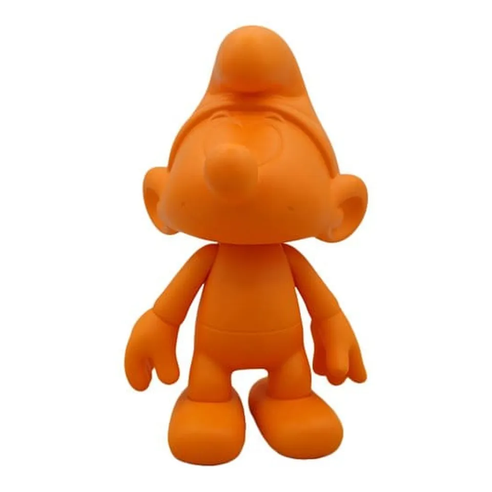 die-schl-mpfe-schlumpf-orange-vinyl-figur-19-cm-sammler image 1