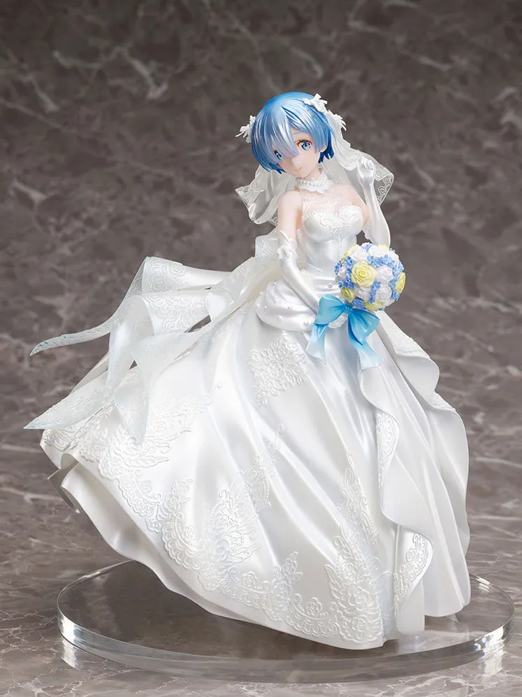 furyu-f-nex-rem-wedding-dress-1-7-figur-braut image 1