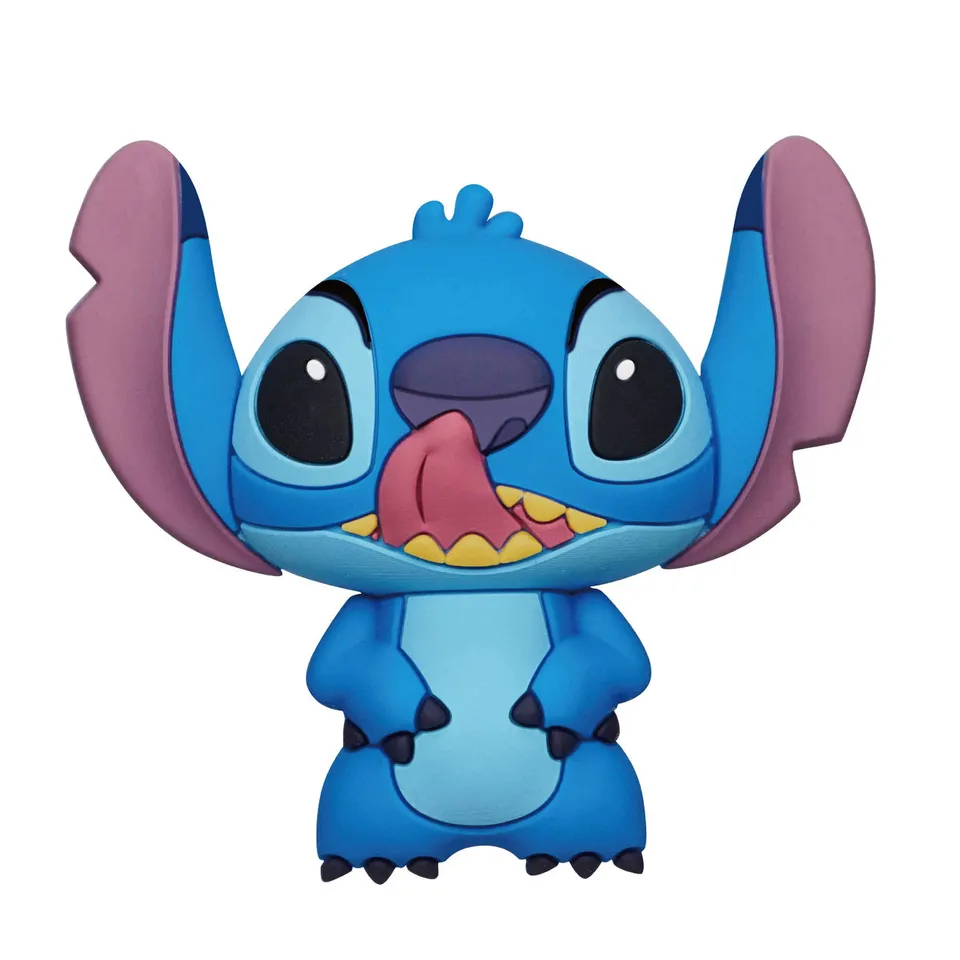 disney-lilo-stitch-relief-magnet-stitch-tongue-in-nose-pvc image 1