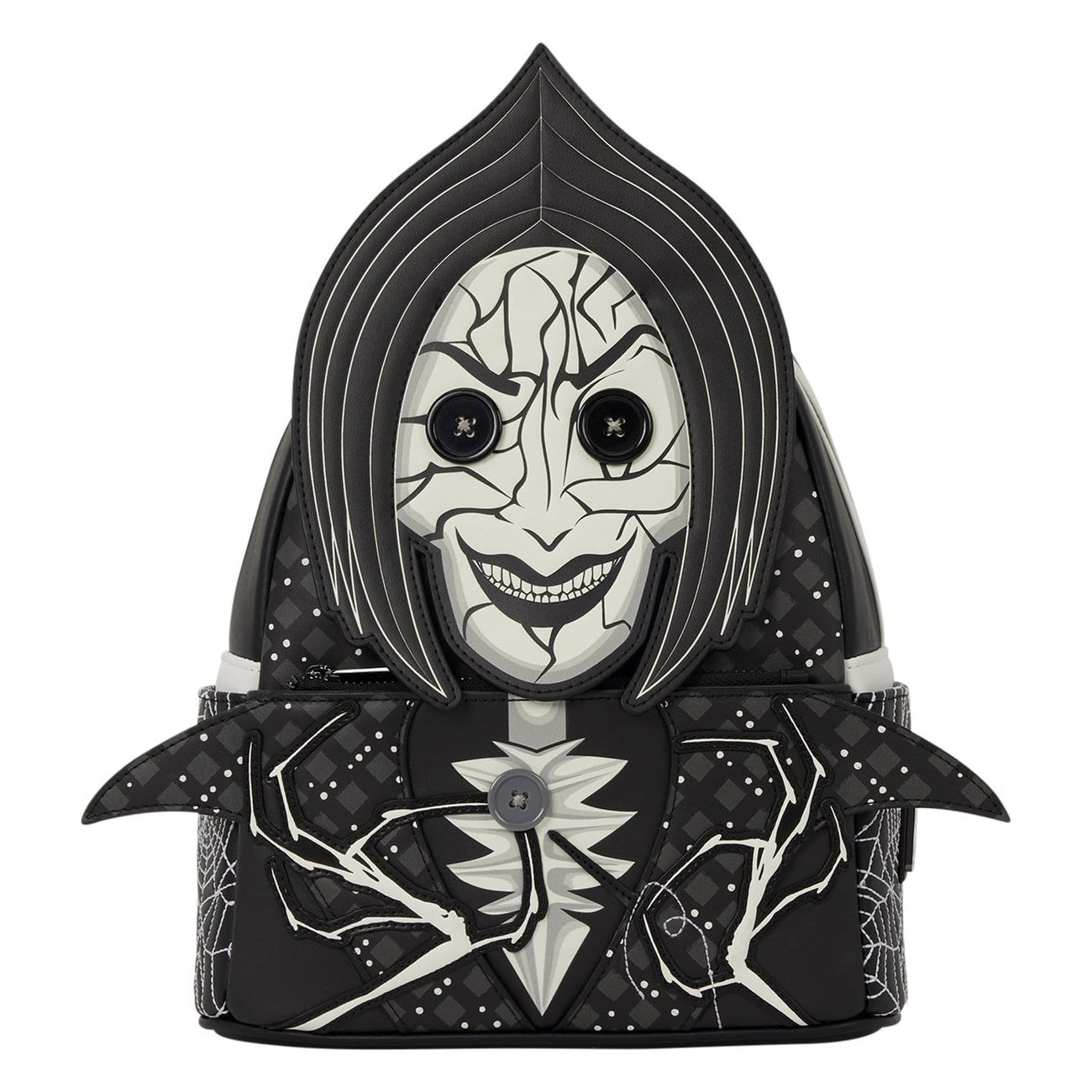 loungefly-coraline-other-mother-mini-rucksack-schwarz image 1