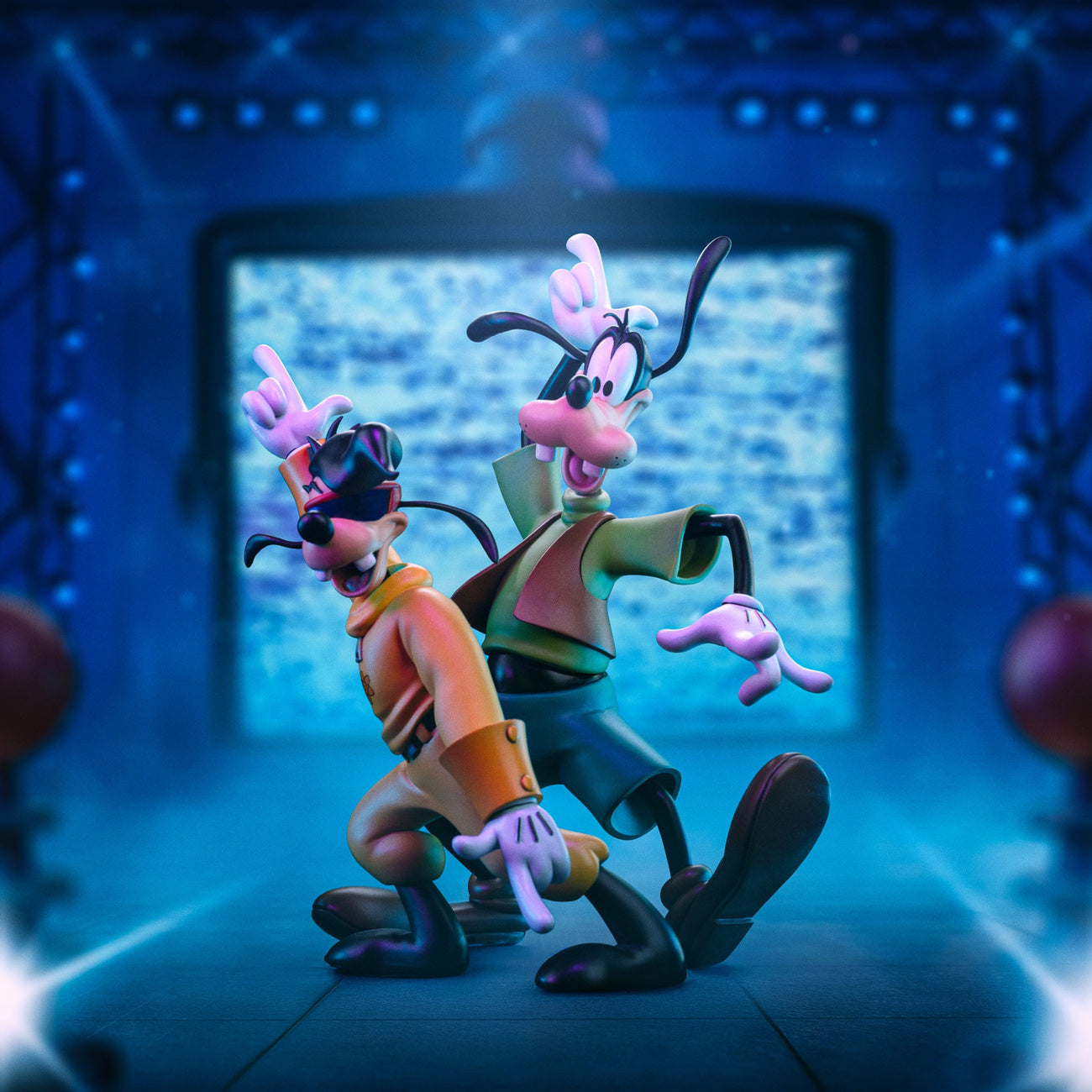 goofy-der-film-goofy-and-max-art-scale-statue-1-10-24-cm image 6