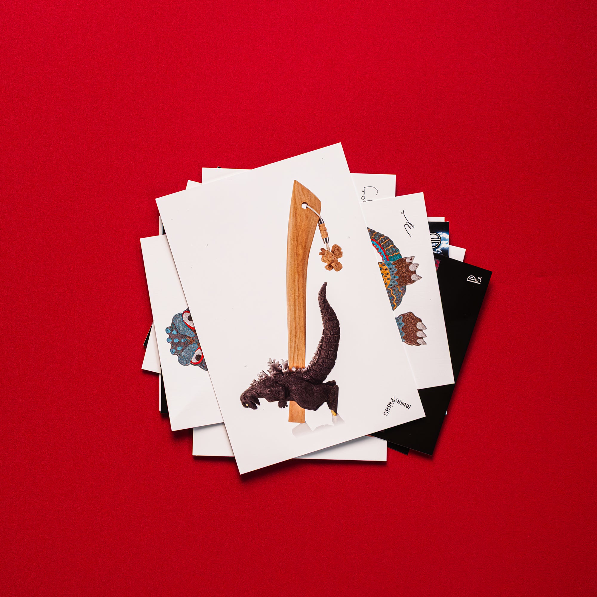 godzilla-the-art-ry-ichi-hira-postkarte-papier-4x5-75 image 3
