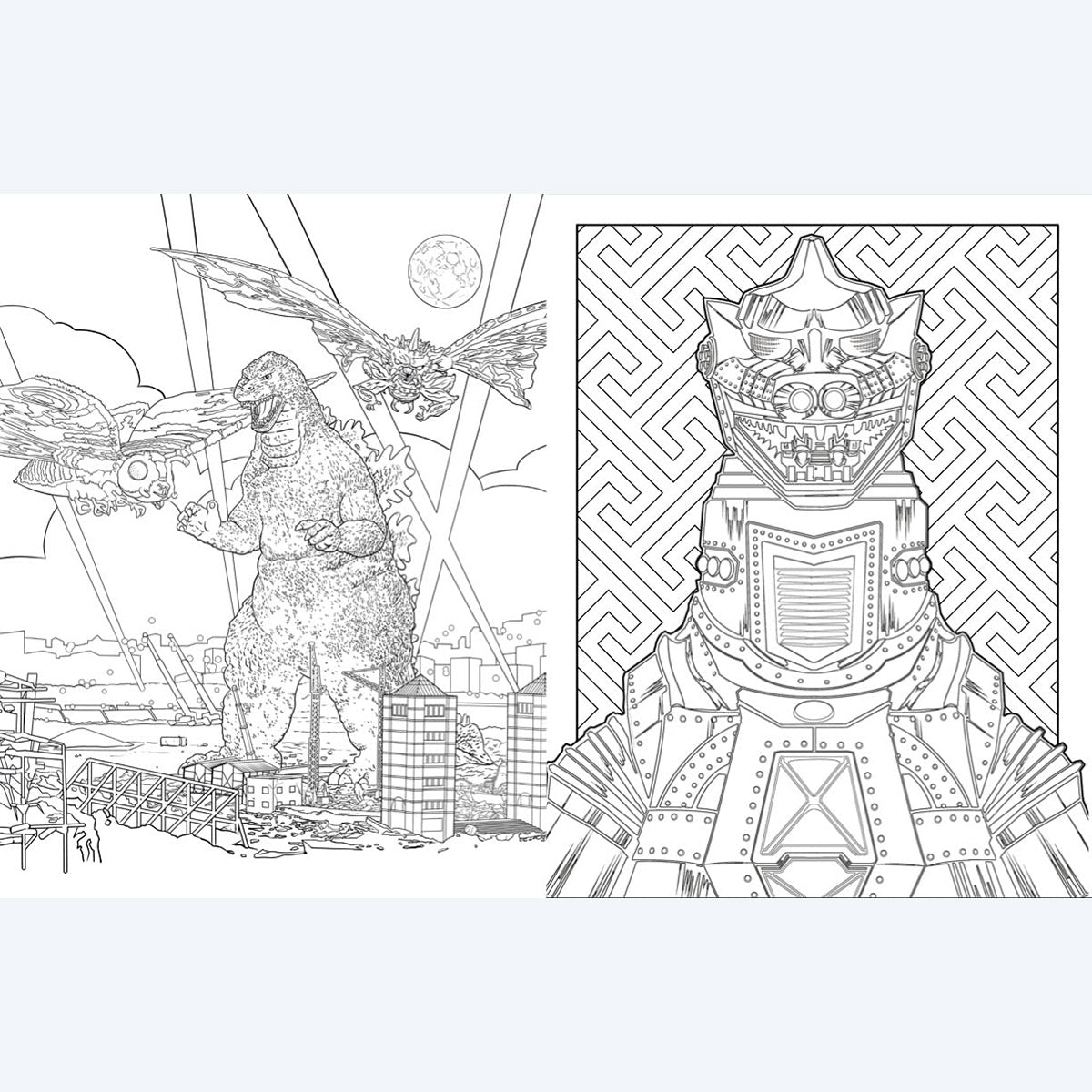godzilla-the-official-coloring-book-malbuch-64-seiten image 3