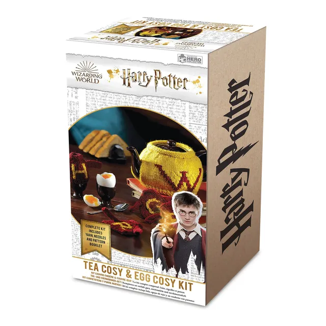harry-potter-weasley-tee-eier-w-rmer-strick-set-rot-gelb image 1