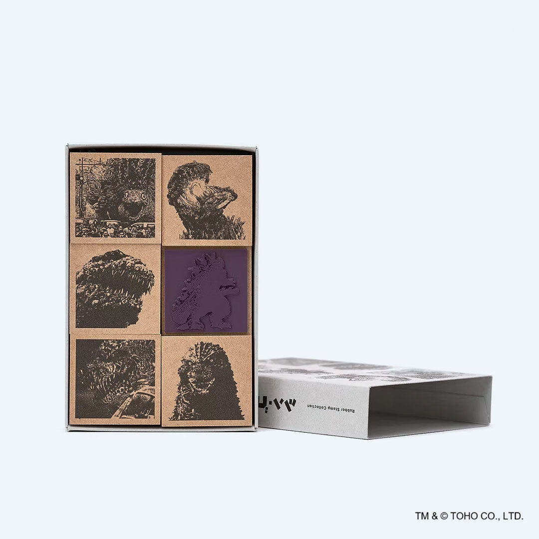 godzilla-shin-godzilla-stempelset-6-teilig-gummistempel-japan image 2
