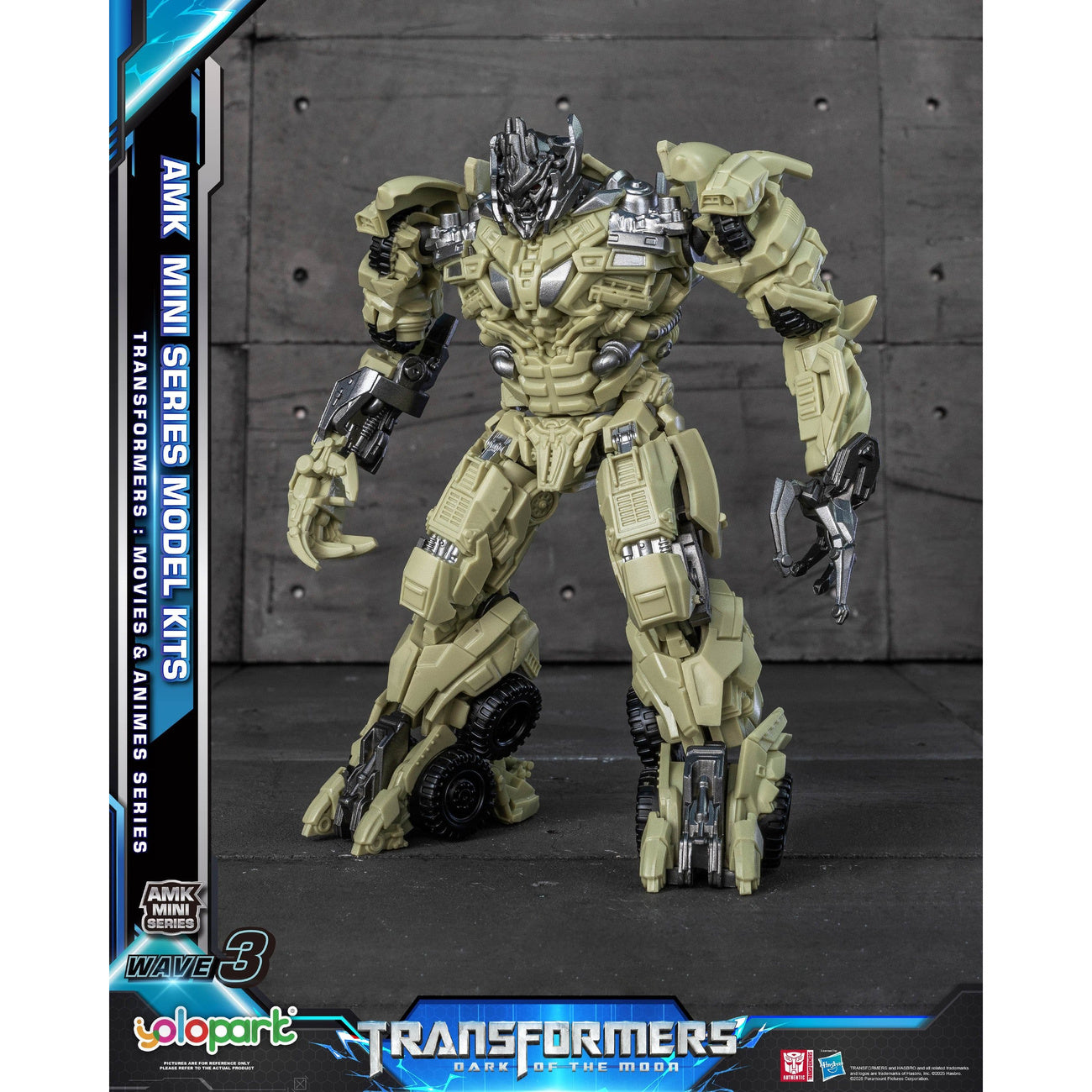 elbenwald-transformers-g1-megatron-amk-mini-model-kit-figur image 1