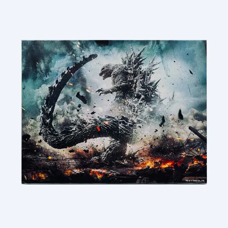godzilla-minus-one-art-panel-destruction-f6-canvas image 1