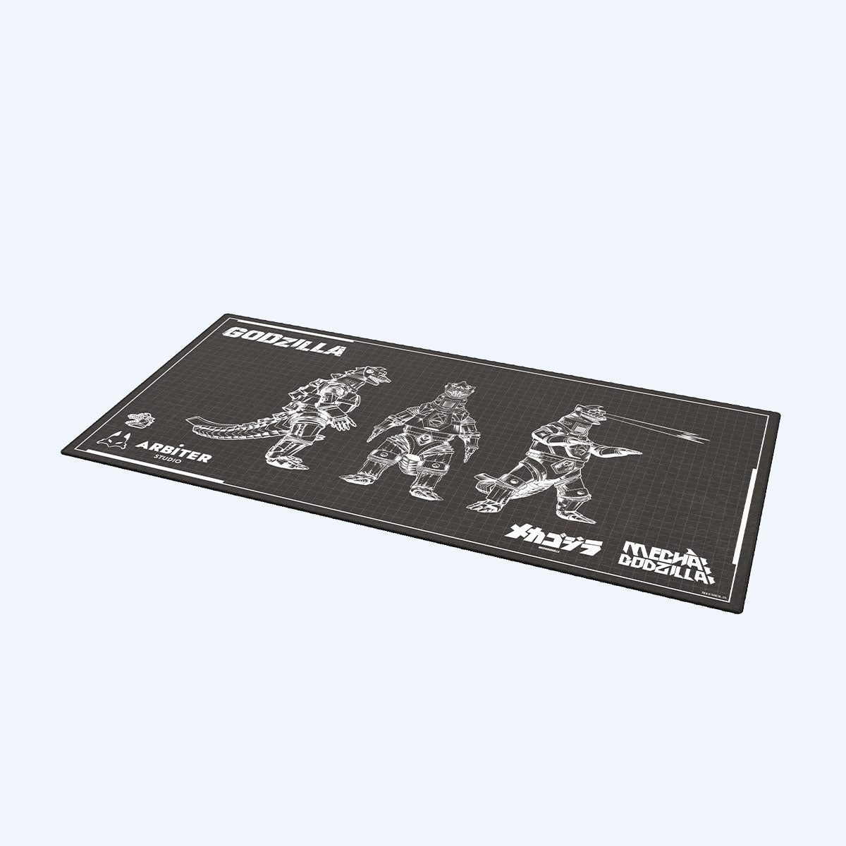 arbiter-godzilla-collection-mousepad-xxl-mechagodzilla-schwarz image 2