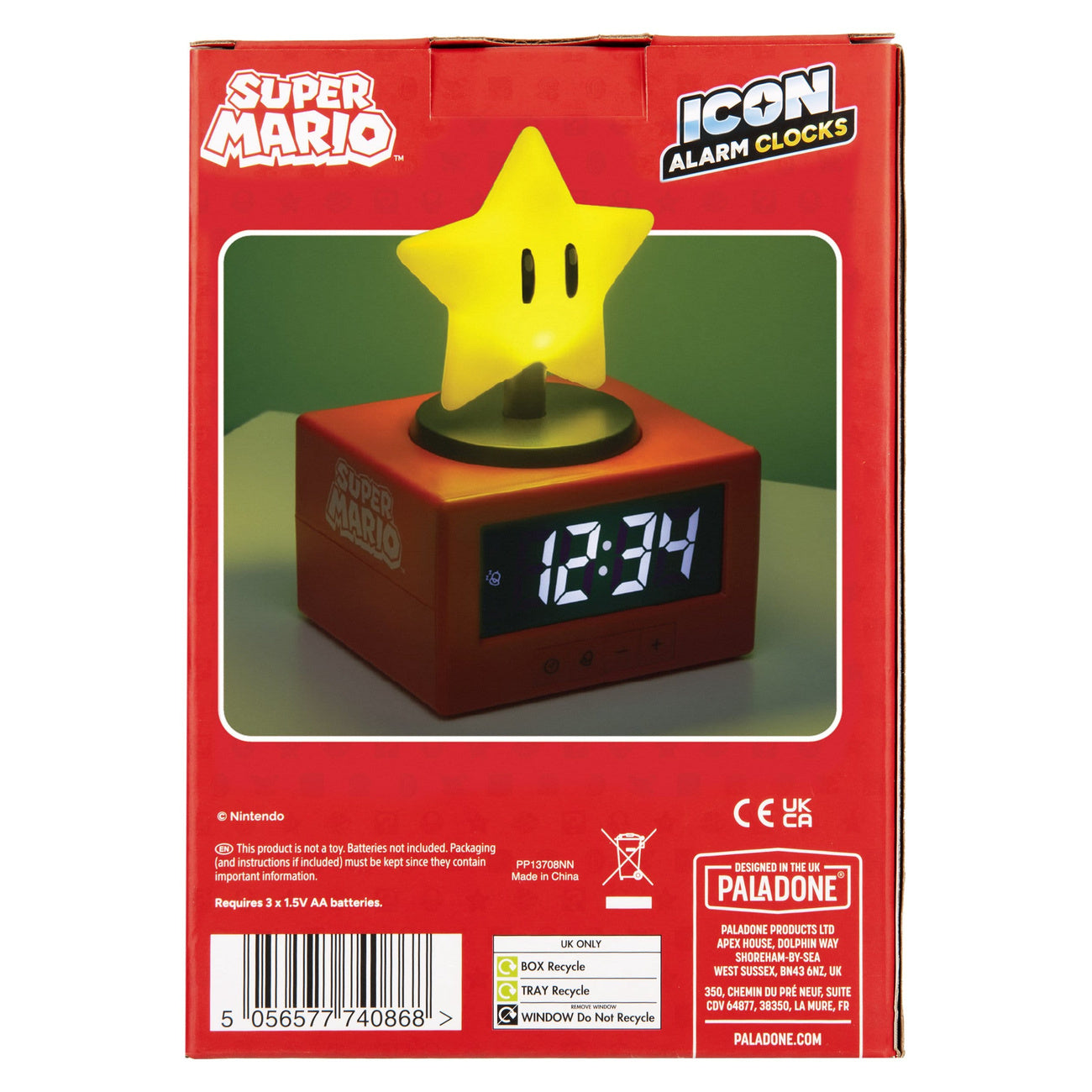 super-mario-icon-wecker-super-star-15-cm-stern image 3