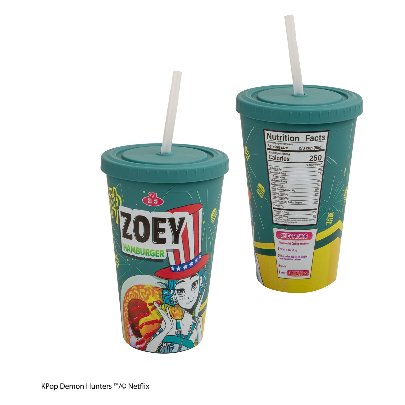 kpop-demon-hunters-zoey-hamburger-becher-475-ml image 6