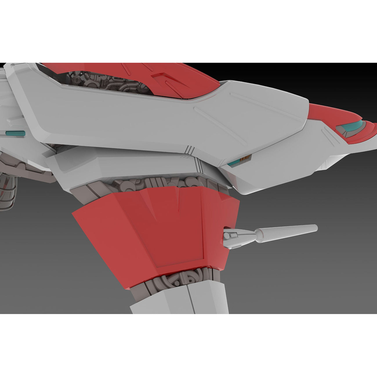 dariusburst-silver-hawk-3f-1b-plastic-kit-1-144-14-cm image 8