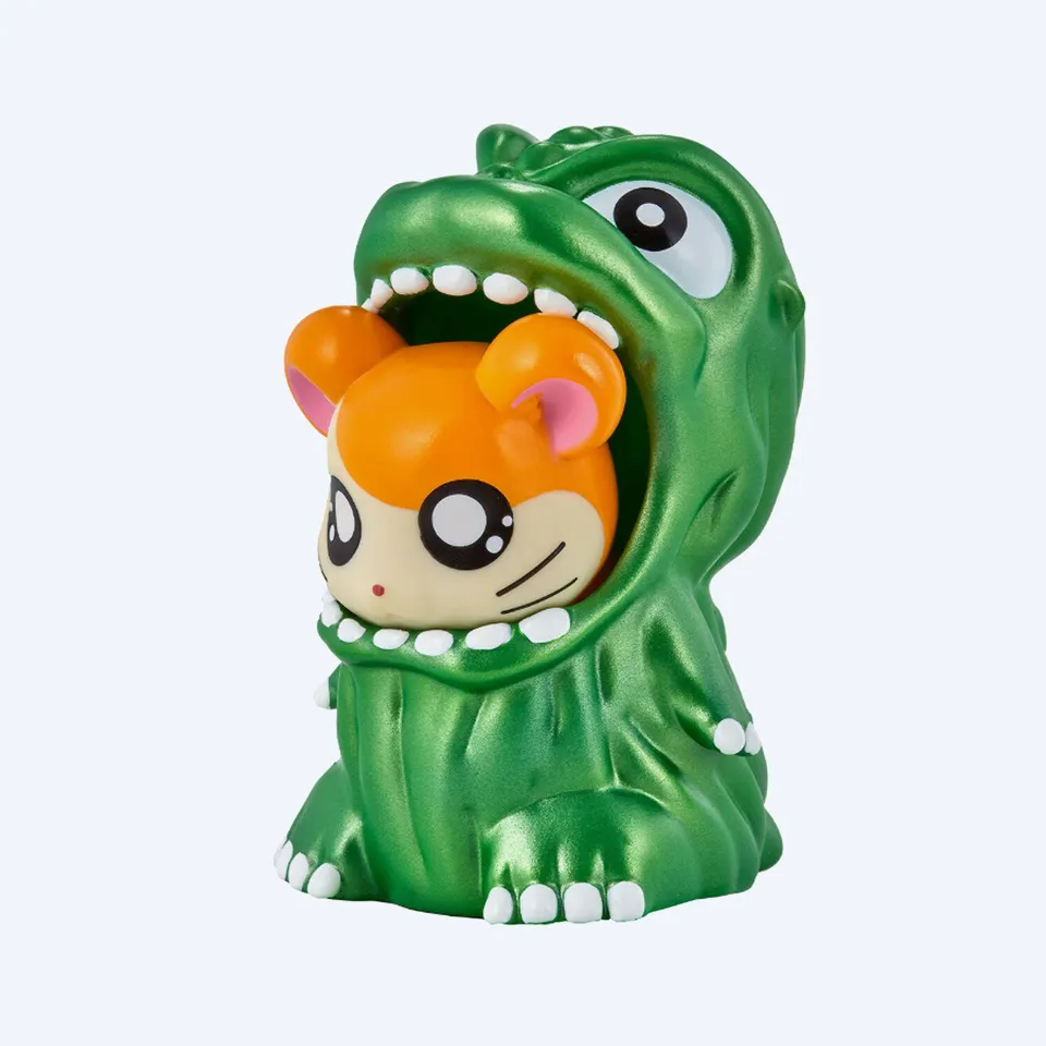godzilla-movie-monster-series-godziham-kun-figur-metallic-green image 1