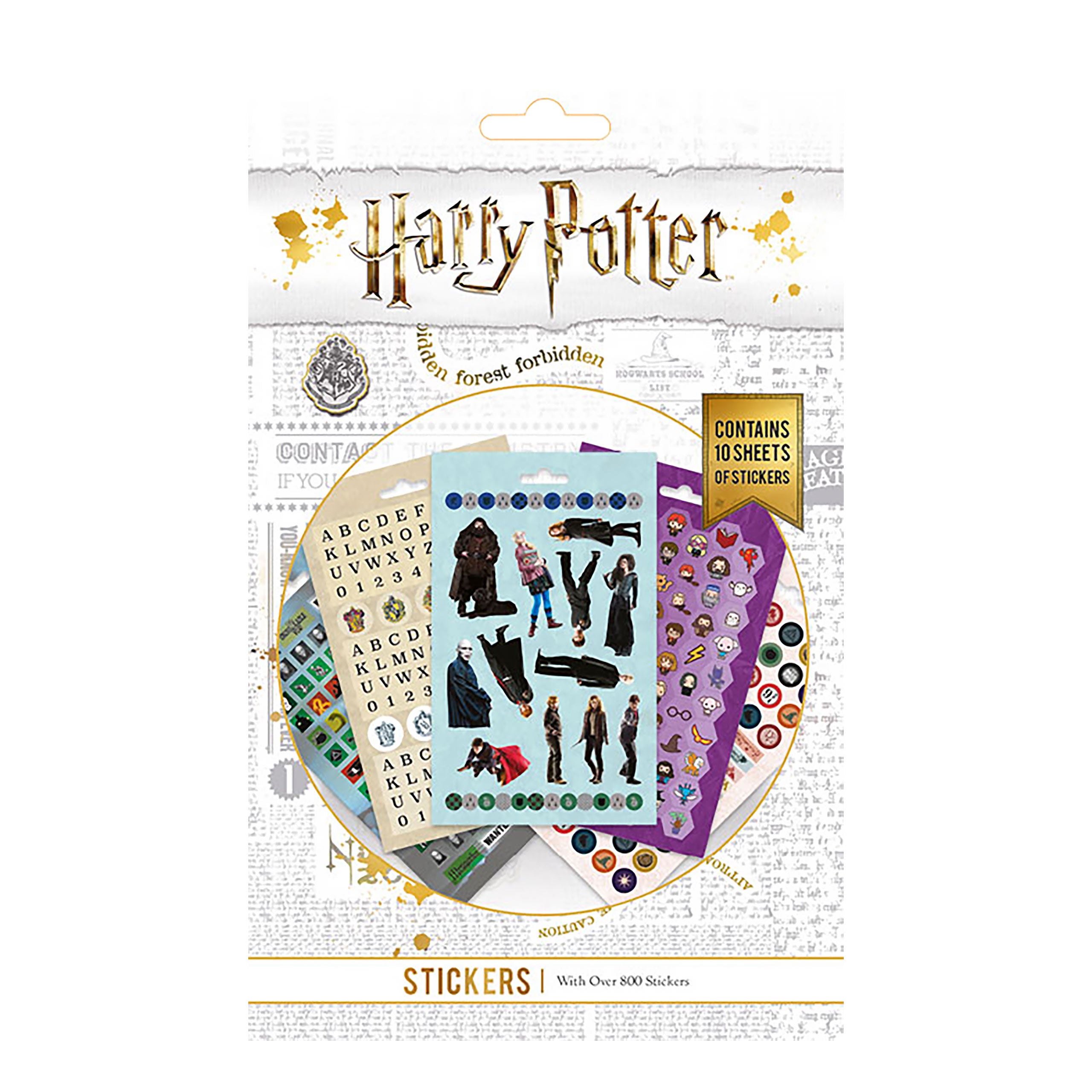 elbenwald-harry-potter-core-sticker-set-xl-sticker-800-motive image 1