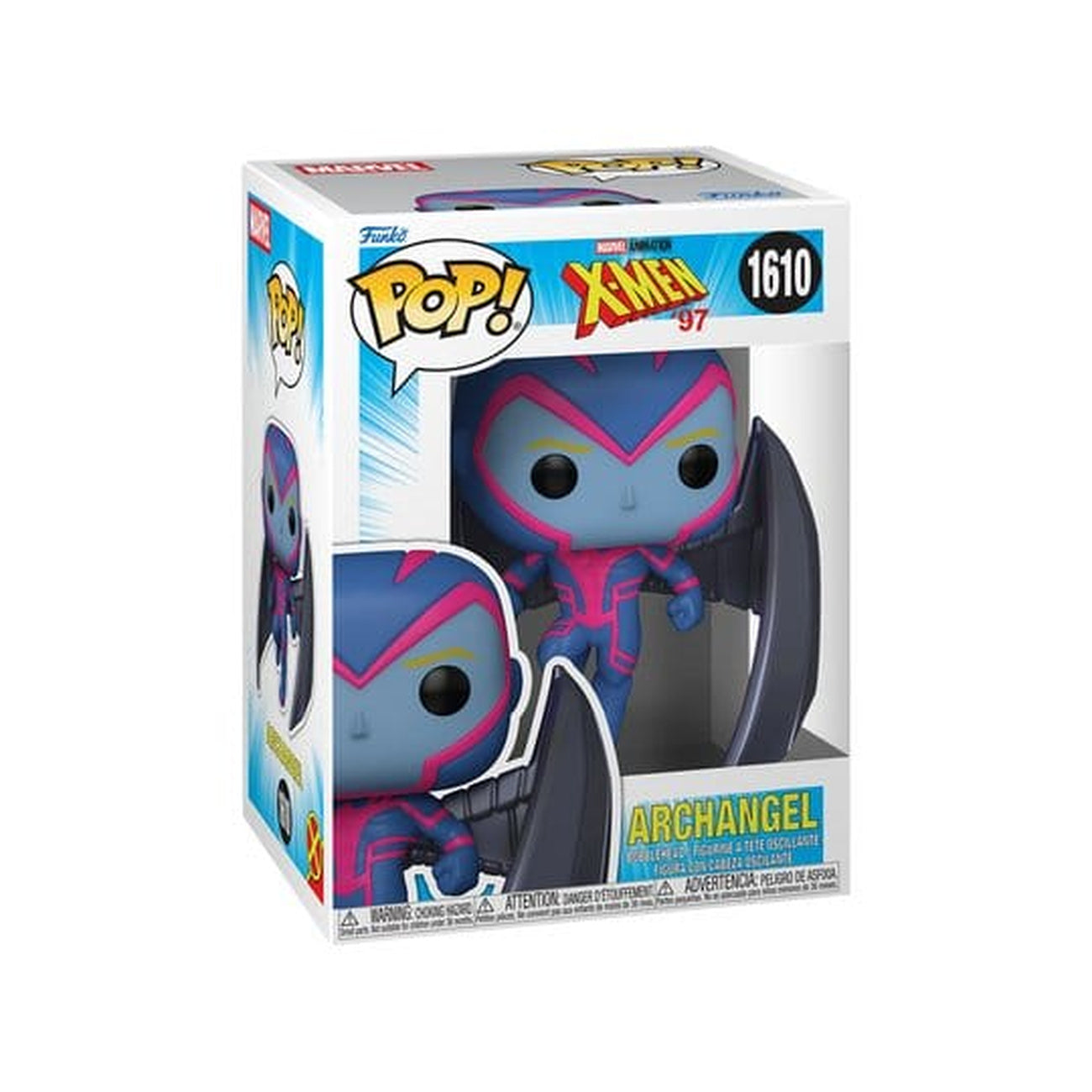 funko-pop-x-men-97-archangel-vinyl-figur-9-cm-marvel image 2