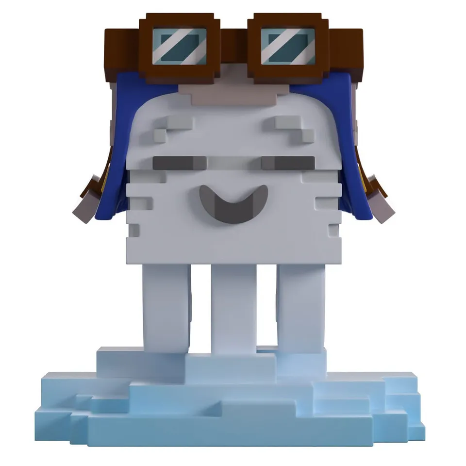 elbenwald-minecraft-happy-ghast-vinyl-figur-11-cm-fensterbox image 1