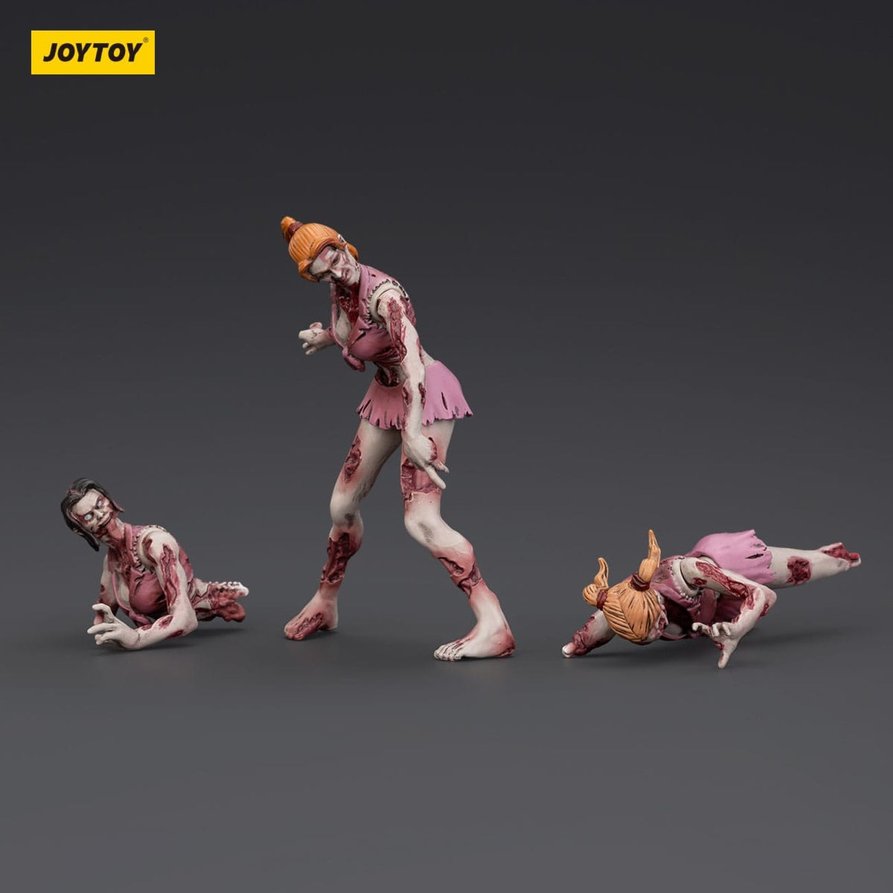 zombie-dark-source-cheer-leaders-actionfiguren-3er-8cm image 4