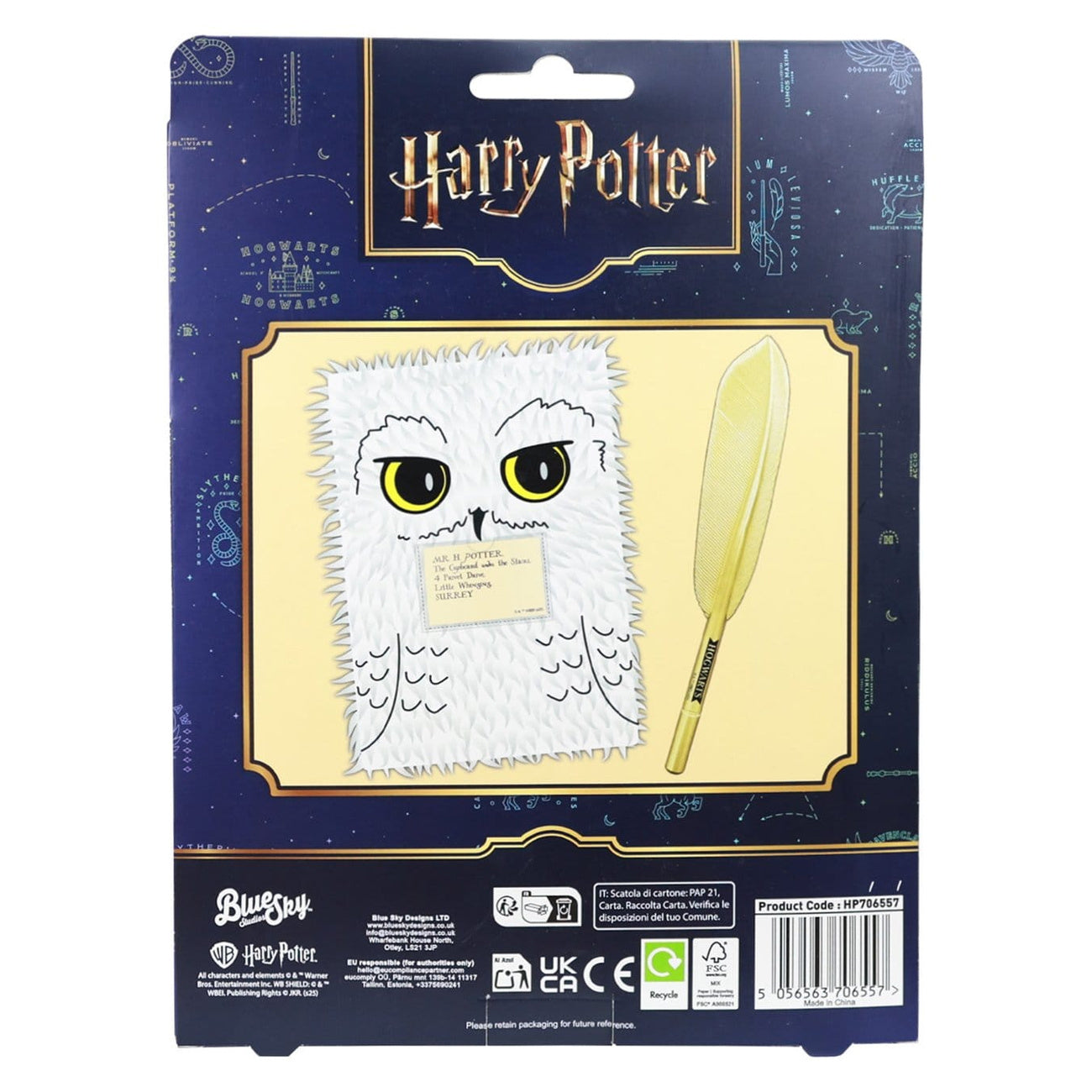 harry-potter-hedwig-pl-sch-notizbuch-set-mit-stift-magical image 4
