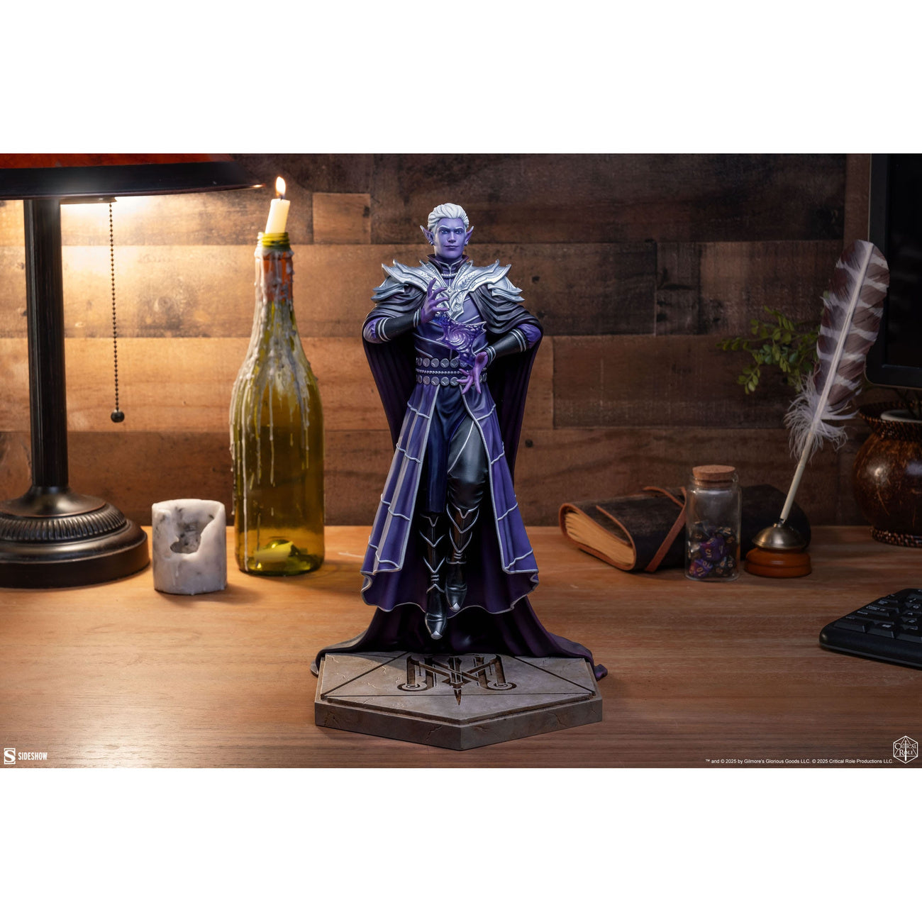 critical-role-mighty-nein-essek-thelyss-statue-34-cm-resin image 2