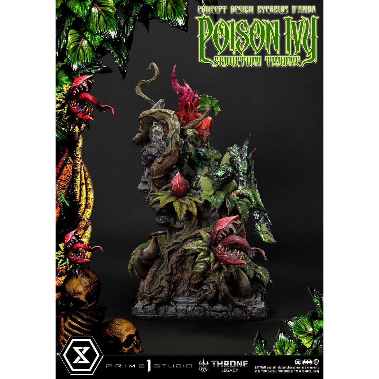 dc-throne-legacy-batman-poison-ivy-statue-1-4-polystone image 4