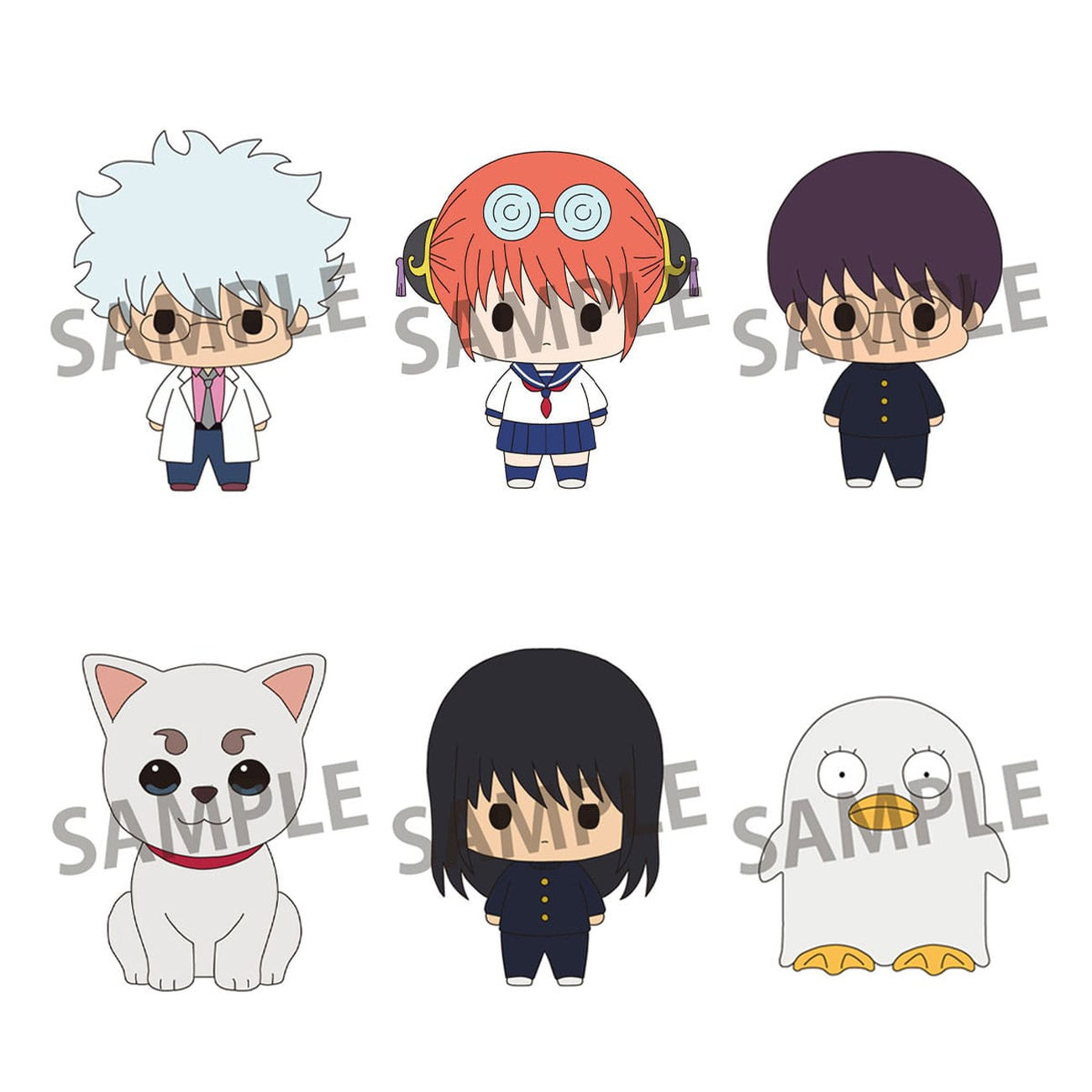 gintama-chokorin-mascot-ginpachi-zany-class-minifiguren-6er-set image 1