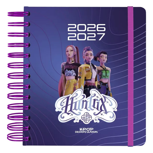 kpop-demon-hunters-terminkalender-2026-2027-a5-planer image 1