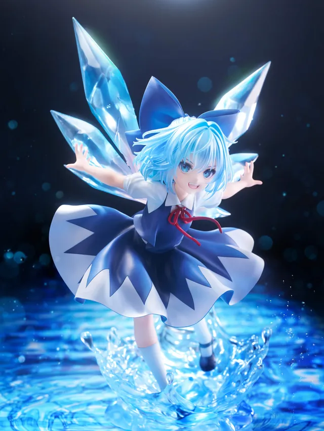 f-nex-touhou-cirno-1-7-figur-hanyan-eisf-e-limitiert image 1