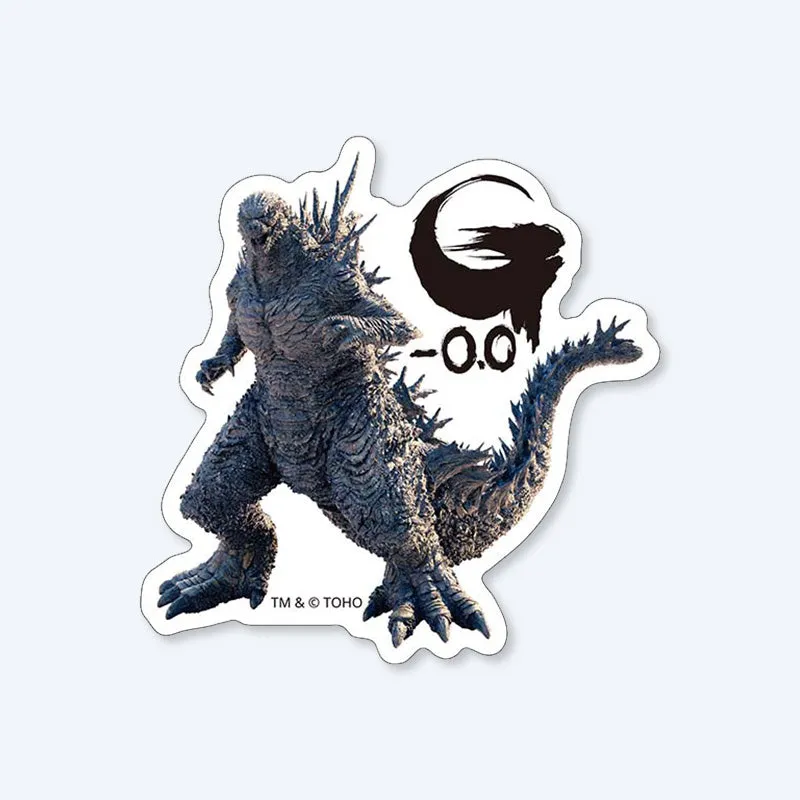 godzilla-2026-die-cut-sticker-a-minus-zero-schwarz image 1