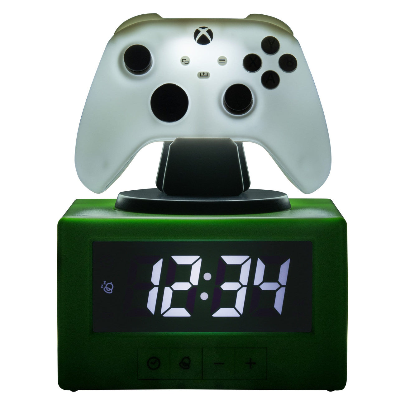 elbenwald-xbox-controller-icon-wecker-nachttisch-schwarz image 1