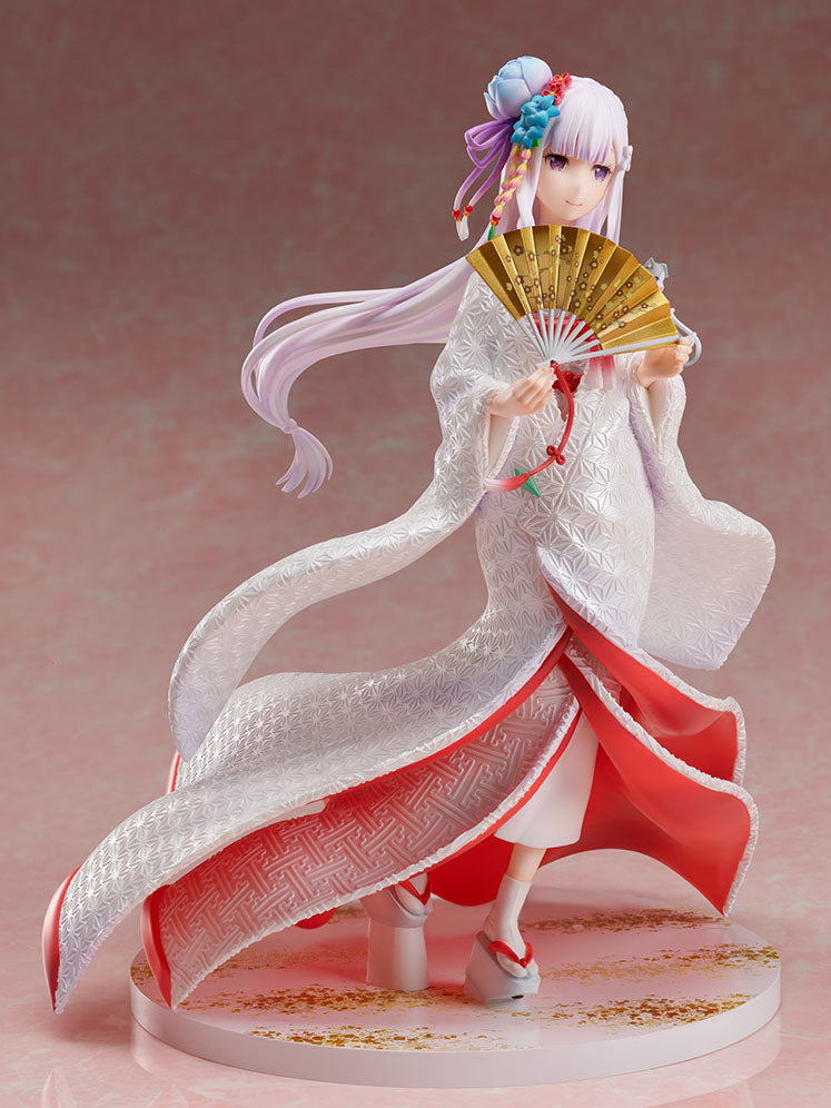 furyu-f-nex-emilia-shiromuku-1-7-figur-re-zero-kimono image 2