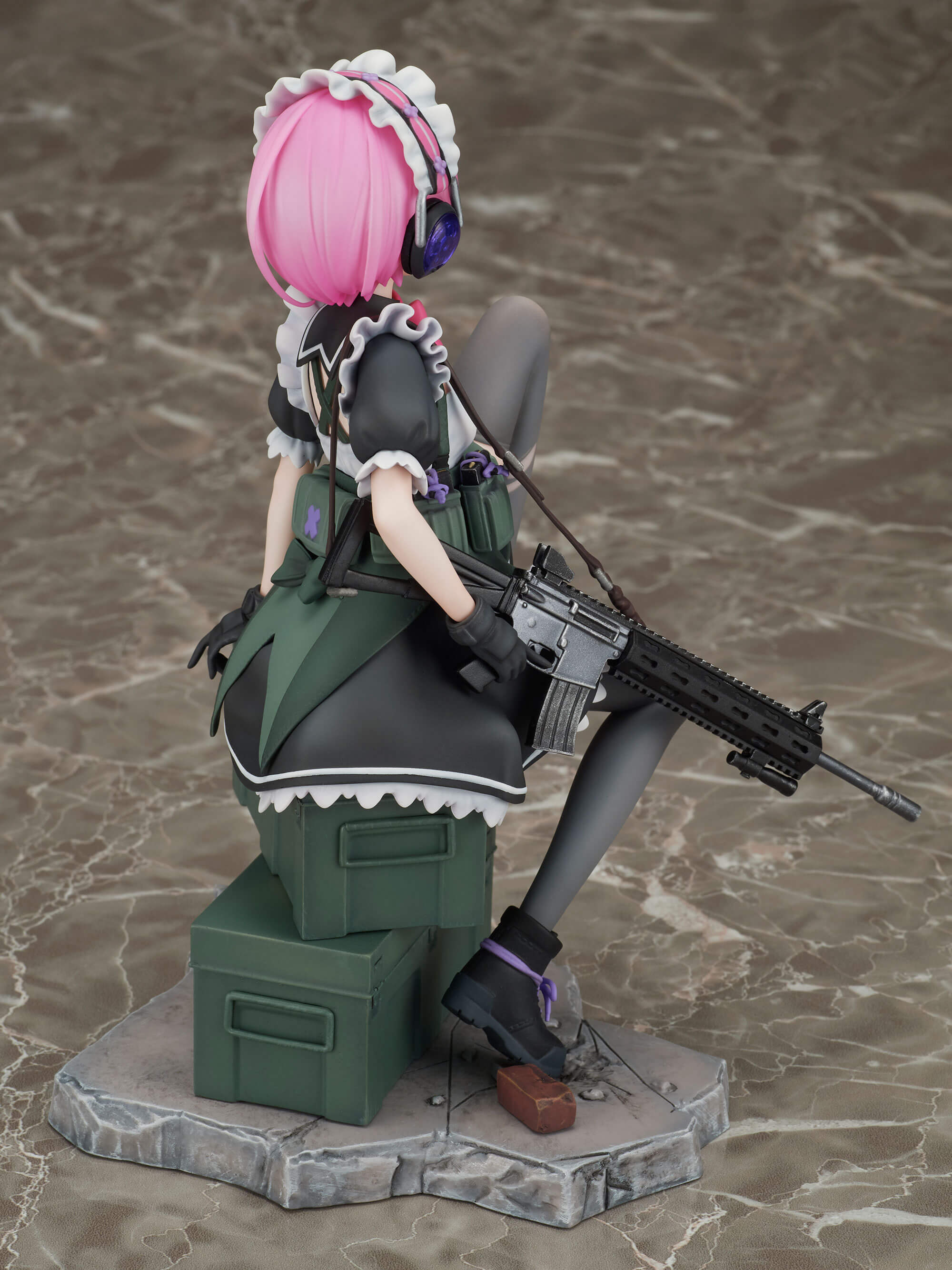 furyu-f-nex-ram-military-1-7-figur-re-zero-maid image 6