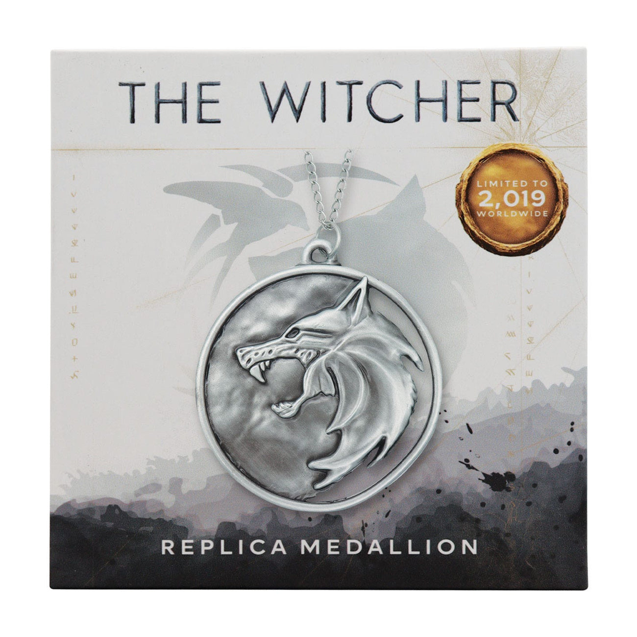 the-witcher-geralt-medaillon-kette-1-1-replik-limitiert-109-g image 5