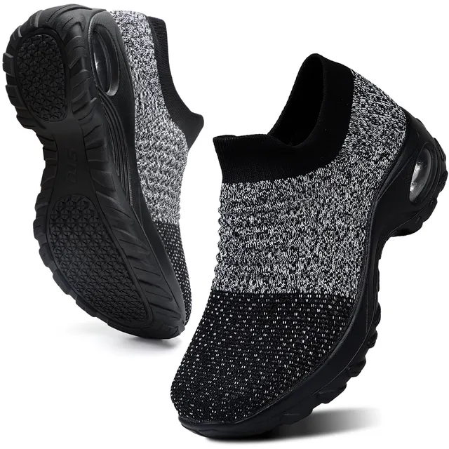 hkr-slip-on-damen-sneaker-memory-foam-grau-35 image 1
