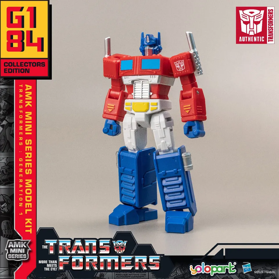 yolopark-transformers-generation-one-optimus-prime-amk-mini-modellbausatz image 1