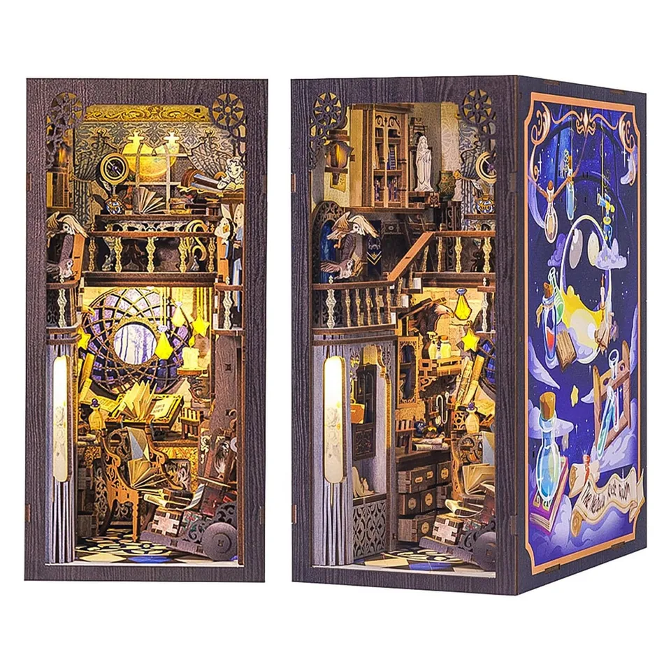 nebula-common-room-book-nook-3d-holzpuzzle-23x11-cm image 1